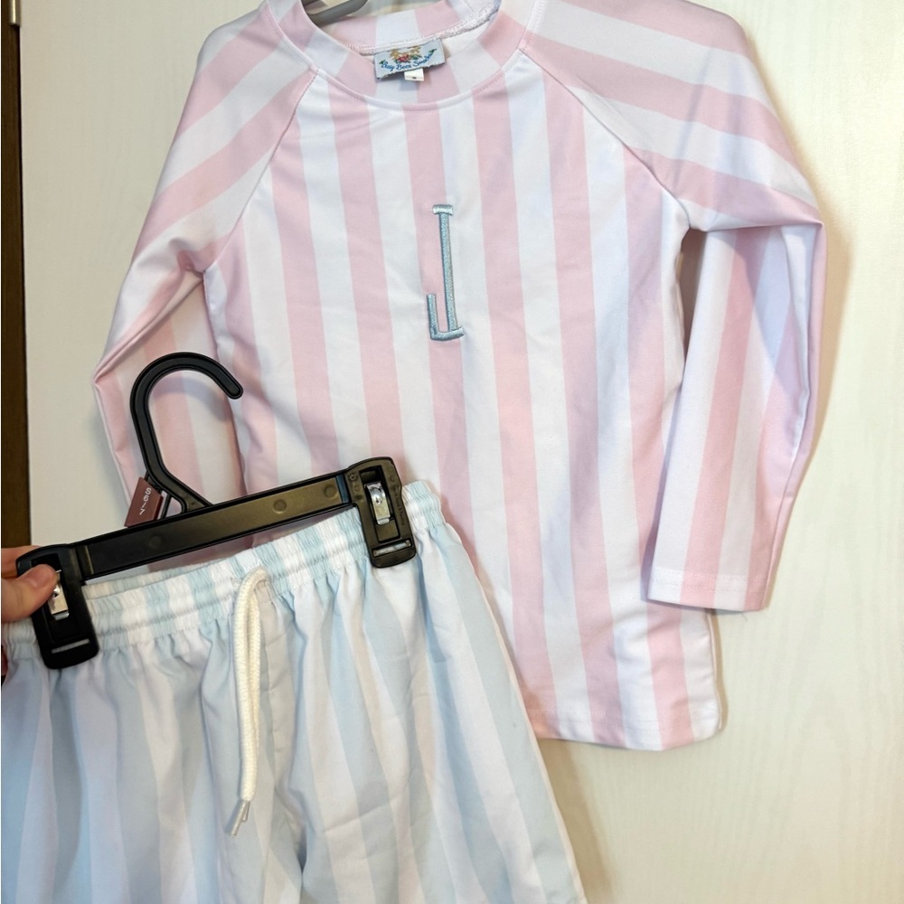 Busy bee smocks boys swim set! Size 5